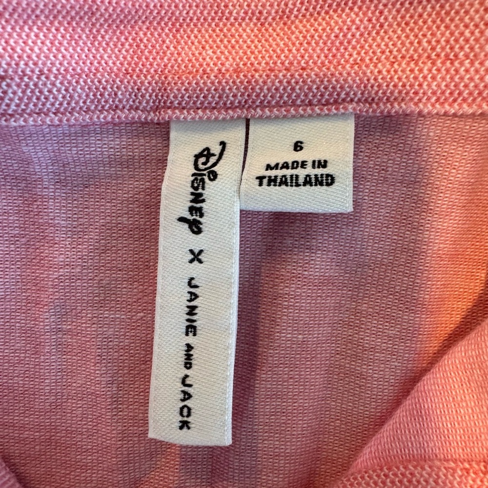 Janie and Jack Pink Mickey Kids Polo Shirt - Picture 2 of 3